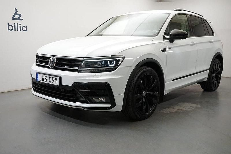 Vit Begagnad 2019 VW Tiguan GT SUV | 279 900 kr (Marknadspris) - Bild 1/4
