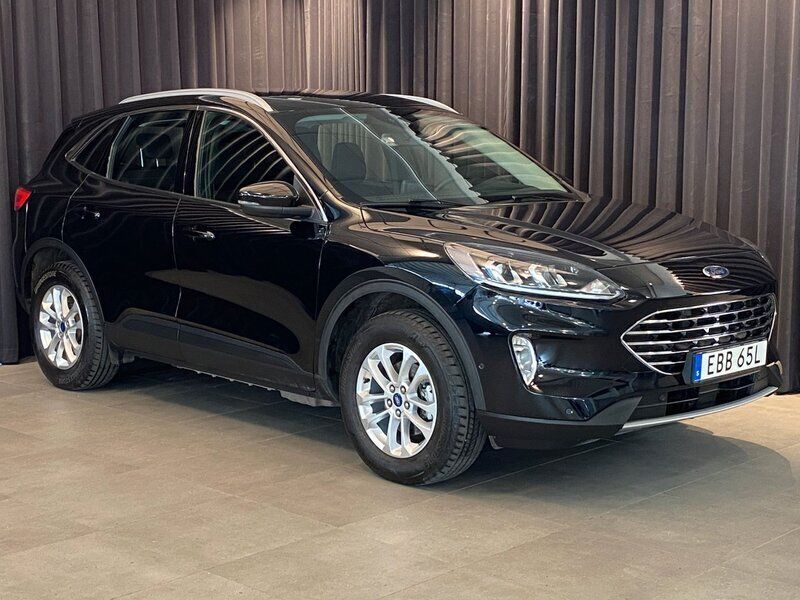 Svart Begagnad 2022 Ford Kuga SUV | 249 900 kr (Bra pris) - Bild 1/4