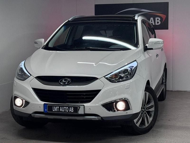 Vit Begagnad 2014 Hyundai ix35 Premium SUV | 129 900 kr (Dyr) - Bild 1/4