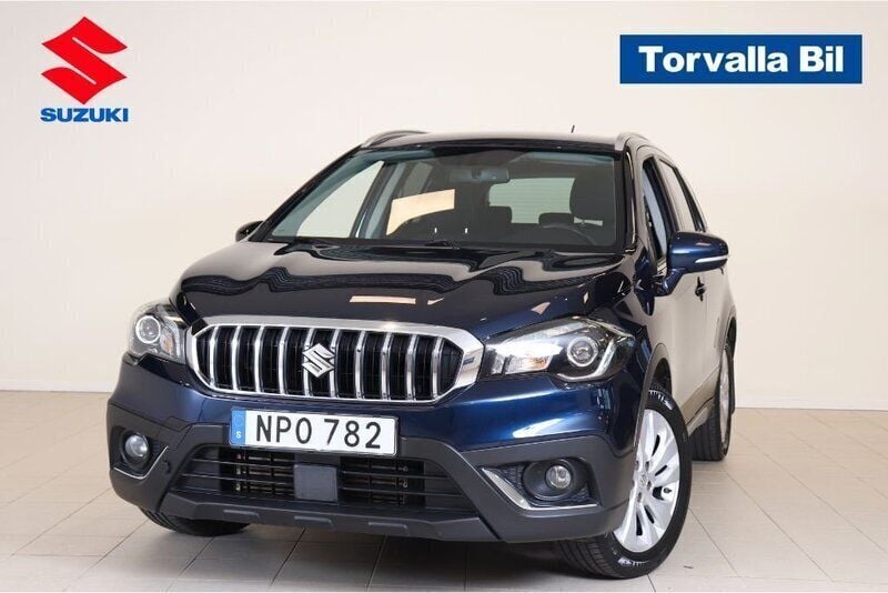 Blå Begagnad 2017 Suzuki SX4 S-Cross Exclusive SUV | 179 900 kr (Marknadspris) - Bild 1/4