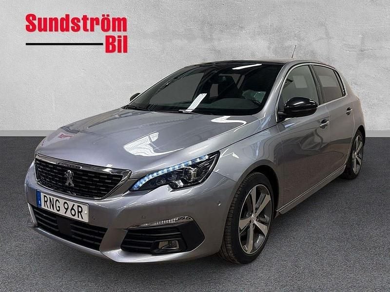 Begagnad Peugeot 308 GT-line 131 HK (96 kW) 2020 Grå Halvkombi