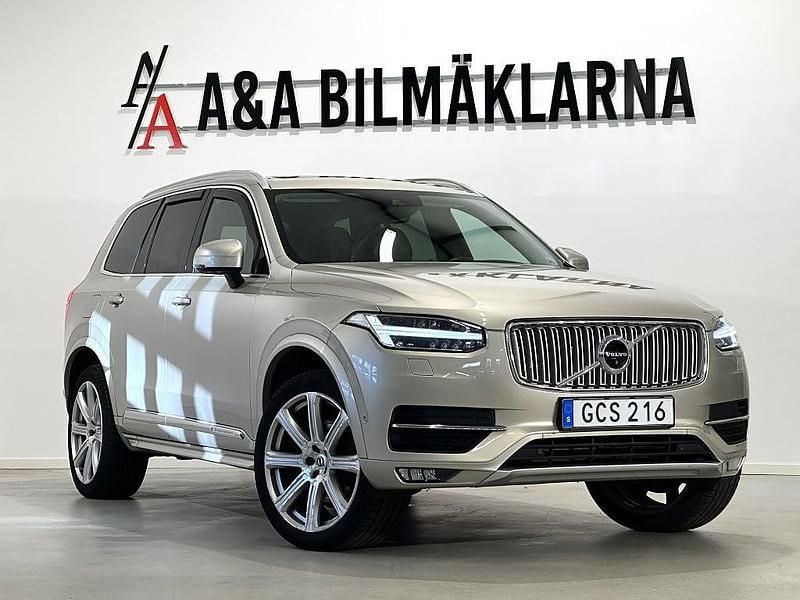 Ljusbrun Begagnad 2015 Volvo XC90 Inscription SUV | 289 900 kr (Marknadspris) - Bild 1/4