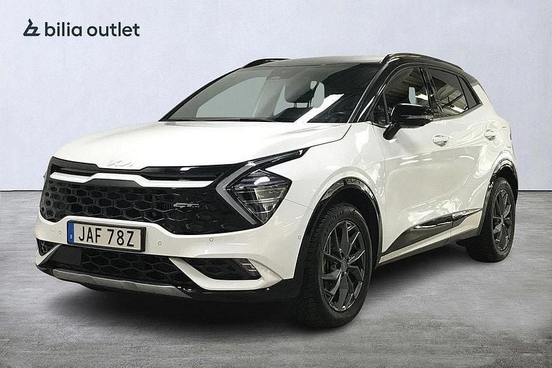 Vit Begagnad 2023 Kia Sportage 2 SUV | 369 900 kr (Bra pris) - Bild 1/3