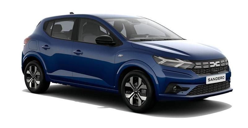 Blå Ny 2025 Dacia Sandero Expression Halvkombi | 229 200 kr (Marknadspris) - Bild 1/4