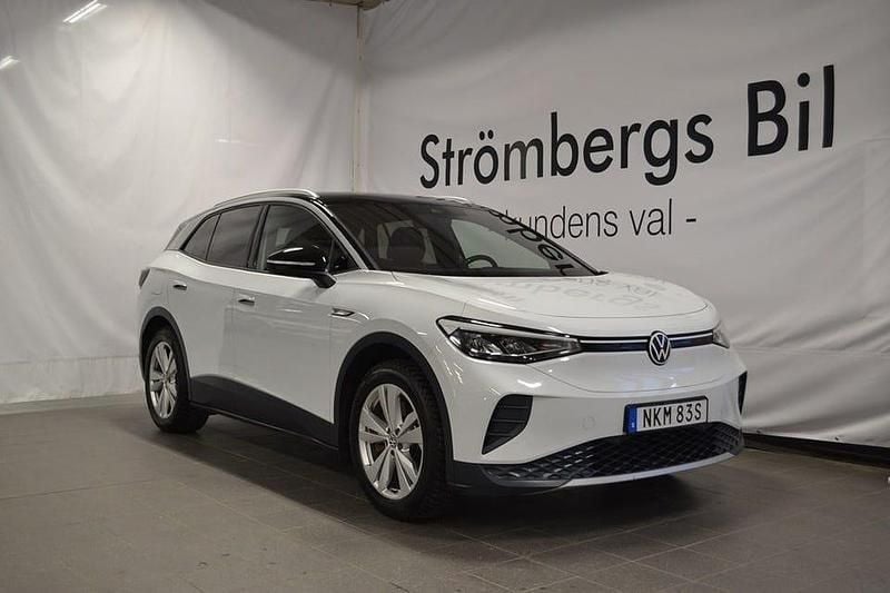Vit Begagnad 2021 VW ID.4 Pro Performance SUV | 279 000 kr - Bild 1/4