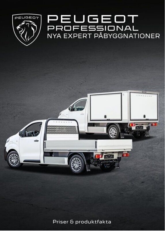 Ny 2025 Peugeot e-Expert Van | 712 375 kr - Bild 1/1