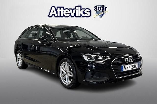 Svart Begagnad 2022 Audi A4 Proline Kombi | 319 000 kr (Marknadspris) - Bild 1/4