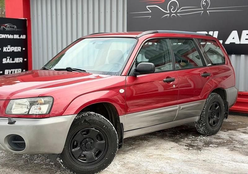 Begagnad Subaru Forester 125 HK (91 kW) 2003 Röd SUV