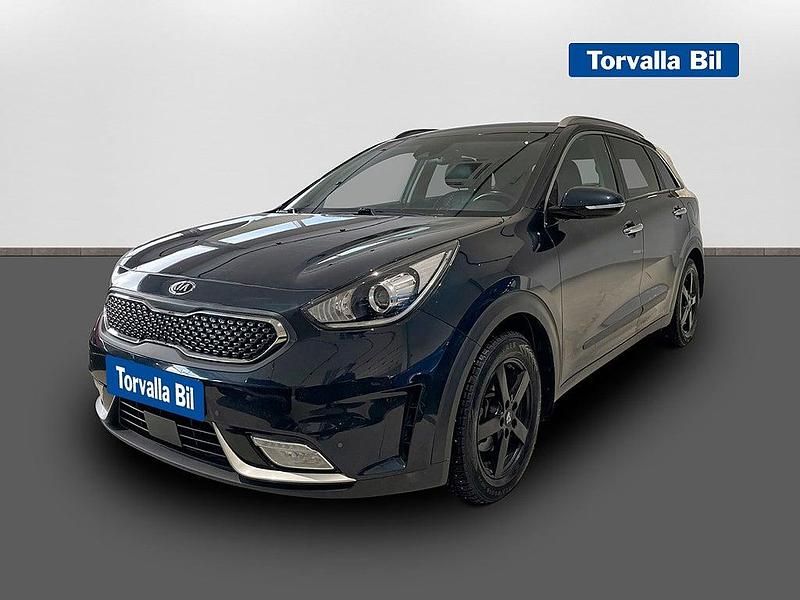 Blå Begagnad 2017 Kia Niro Advance SUV | 179 900 kr (Marknadspris) - Bild 1/4