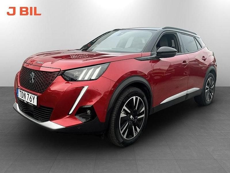 Röd Begagnad 2021 Peugeot 2008 GT SUV | 209 900 kr (Marknadspris) - Bild 1/3
