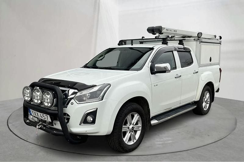 Vit Begagnad 2019 Isuzu D-Max Sedan | 260 000 kr - Bild 1/4
