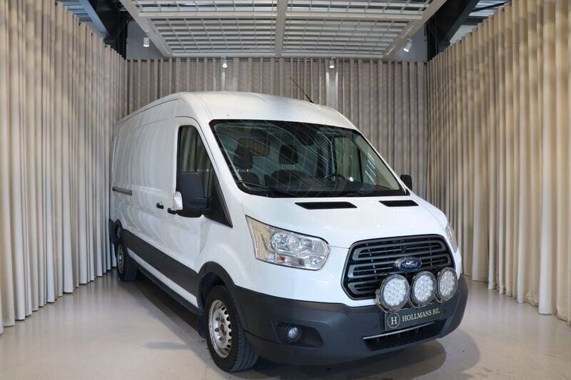 Vit Begagnad 2018 Ford Transit Van | 119 900 kr (Bra pris) - Bild 1/4