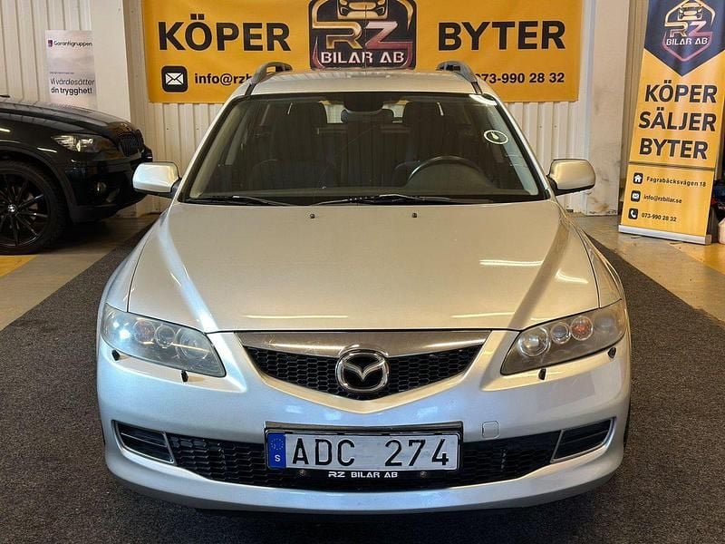 Grå Begagnad 2006 Mazda 6 Touring Kombi | 24 900 kr (Marknadspris) - Bild 1/4