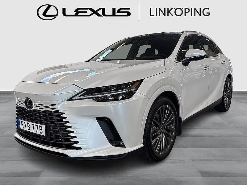 Vit Begagnad 2024 Lexus RX450h+ Luxury Line SUV | 829 000 kr - Bild 1/4