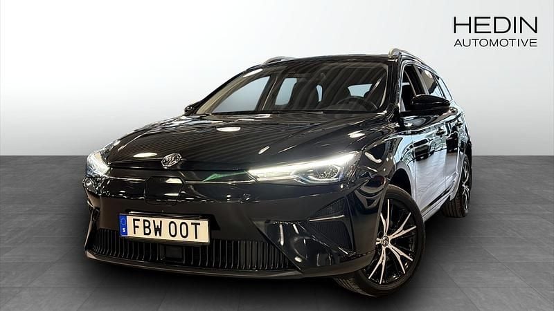 Svart Begagnad 2022 MG MG5 EV Luxury Kombi | 204 900 kr (Marknadspris) - Bild 1/4