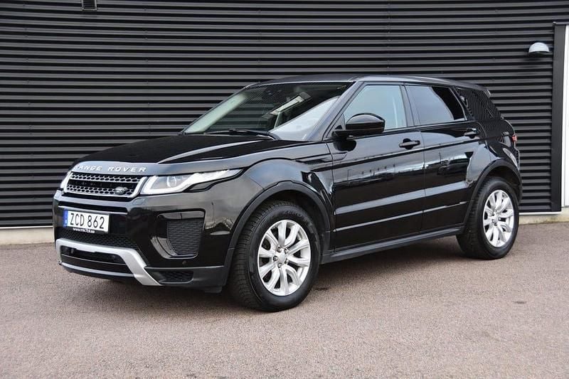 Svart Begagnad 2017 Land Rover Range Rover evoque SE Dynamic SUV | 279 900 kr - Bild 1/4