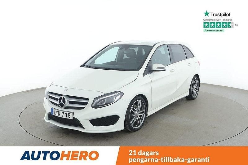 Vit Begagnad 2015 Mercedes B180 AMG Minibuss | 133 000 kr (Lite dyr) - Bild 1/4