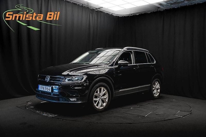 Svart Begagnad 2018 VW Tiguan SUV | 208 900 kr (Bra pris) - Bild 1/3