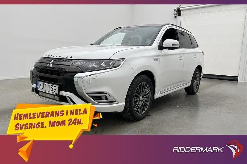 Vit Begagnad 2018 Mitsubishi Outlander P-HEV Edition SUV | 194 700 kr (Lite dyr) - Bild 1/3