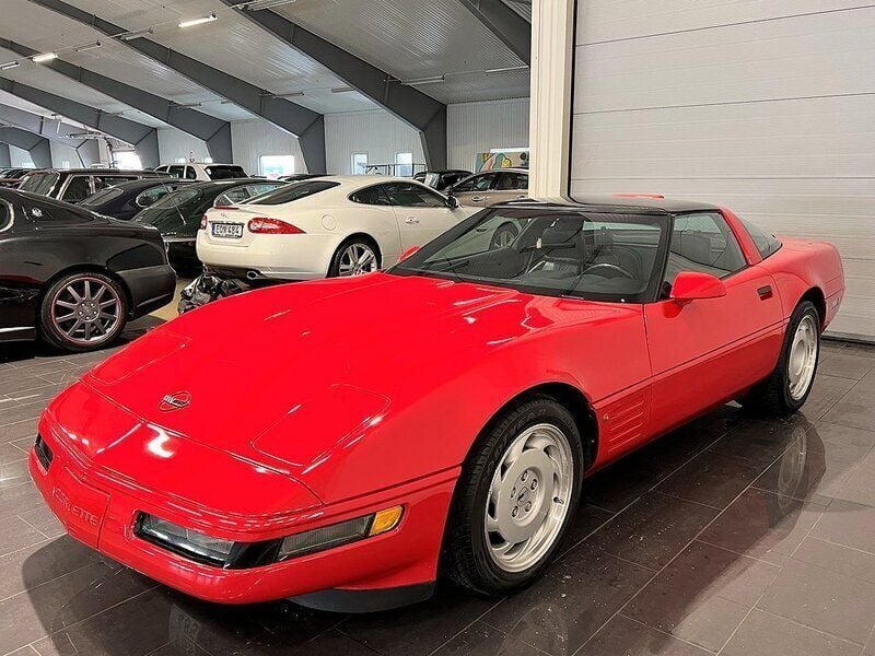 Begagnad Chevrolet Corvette ZR-1 381 HK (280 kW) 1991 Röd Sportkupé
