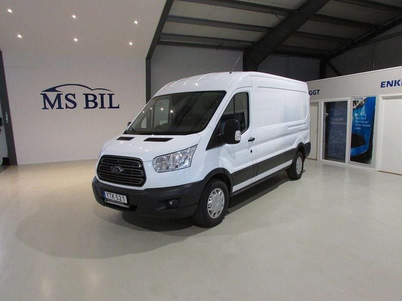 Vit Begagnad 2019 Ford Transit Van | 189 000 kr (Dyr) - Bild 1/4