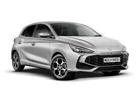 Begagnad MG MG3 102 HK (75 kW) 2024 Grå/silver Halvkombi