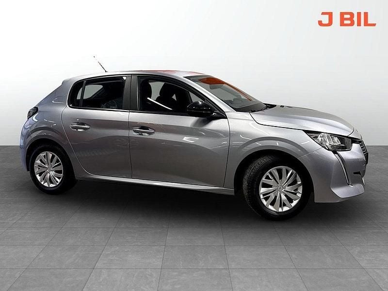 Grå Begagnad 2022 Peugeot 208 Active Halvkombi | 169 900 kr (Lite dyr) - Bild 1/3