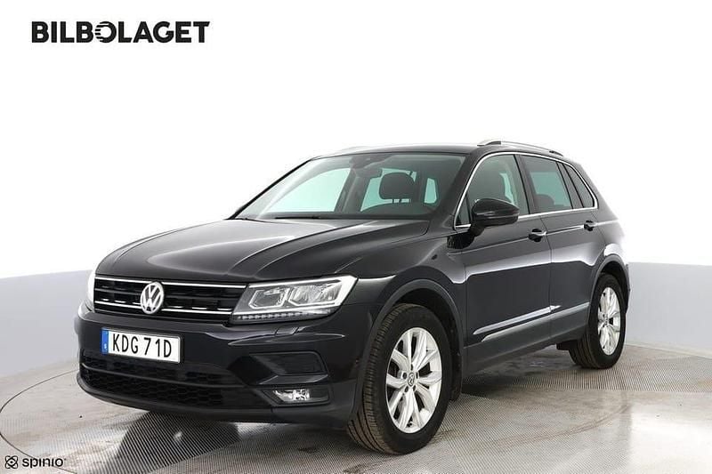 Svart Begagnad 2019 VW Tiguan SUV | 275 800 kr (Marknadspris) - Bild 1/4
