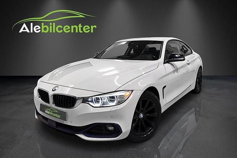 Vit Begagnad 2016 BMW 420 Sport Line Sportkupé | 149 900 kr (Marknadspris) - Bild 1/4
