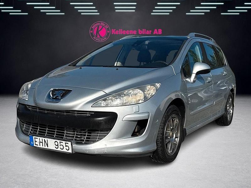 Ljusgrå Begagnad 2009 Peugeot 308 Kombi | 41 900 kr (Marknadspris) - Bild 1/4