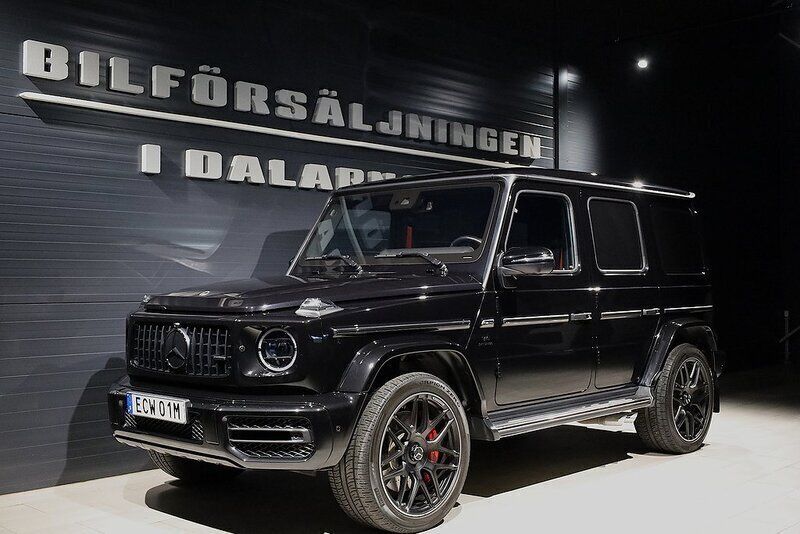 Svart Begagnad 2023 Mercedes G63 AMG Exclusive SUV | 1 879 000 kr (Lite dyr) - Bild 1/4