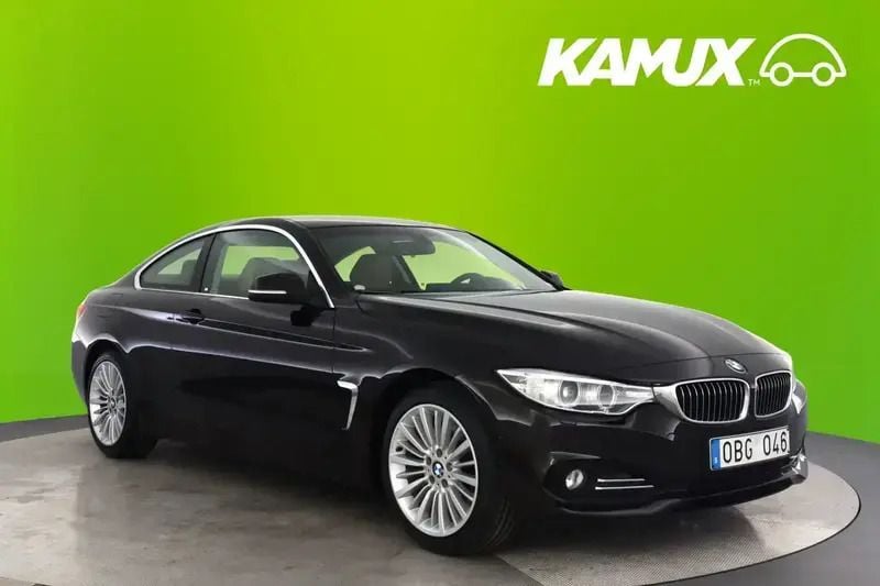 Brun Begagnad 2014 BMW 428 Luxury Line Sportkupé | 219 700 kr (Bra pris) - Bild 1/4
