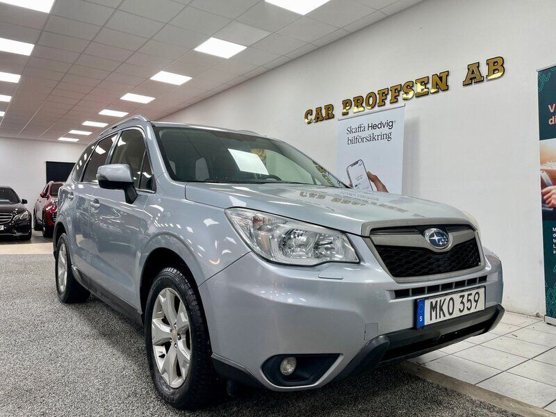 Silver Begagnad 2014 Subaru Forester SUV | 64 900 kr (Dyr) - Bild 1/4