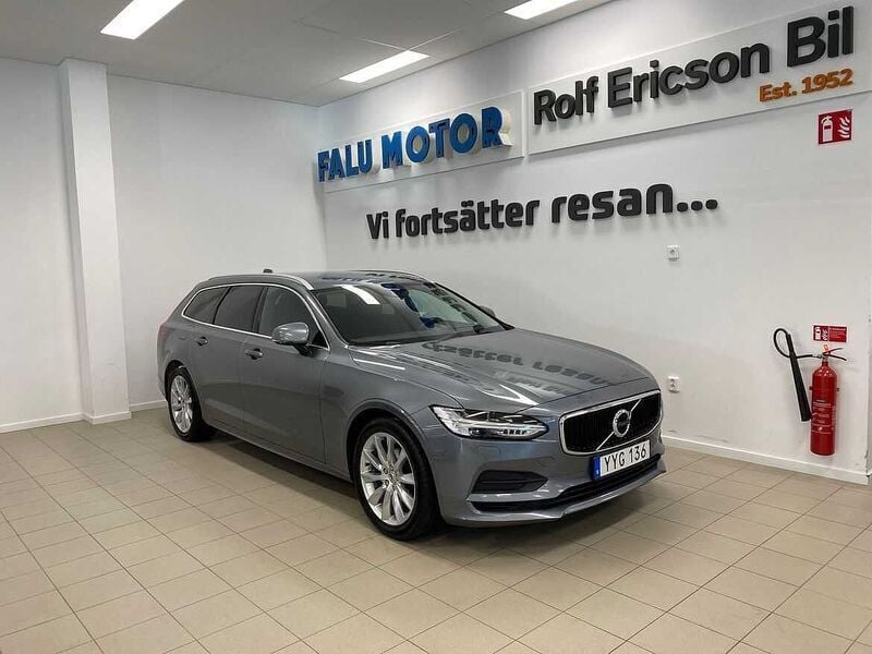 Grå Begagnad 2018 Volvo V90 Momentum Kombi | 279 500 kr (Lite dyr) - Bild 1/4