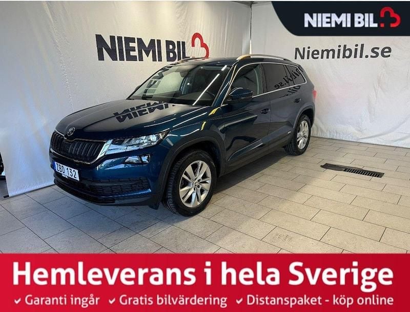 Blå Begagnad 2018 Skoda Kodiaq SUV | 259 900 kr (Bra pris) - Bild 1/3