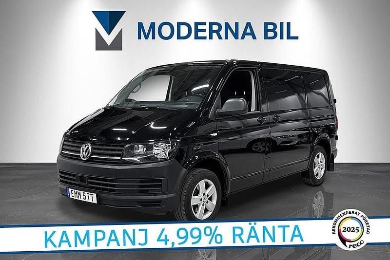 Svart Begagnad 2019 VW Transporter Van | 249 900 kr (Superpris) - Bild 1/4