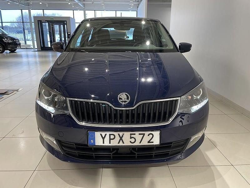 Begagnad Skoda Fabia Style 110 HK (80 kW) 2018 Blå