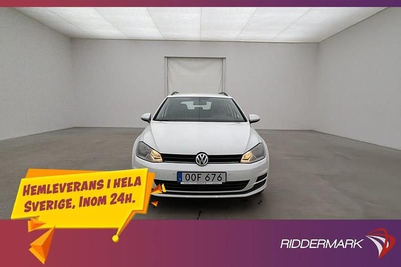 Begagnad VW Golf VII 110 HK (80 kW) 2016 Vit Kombi