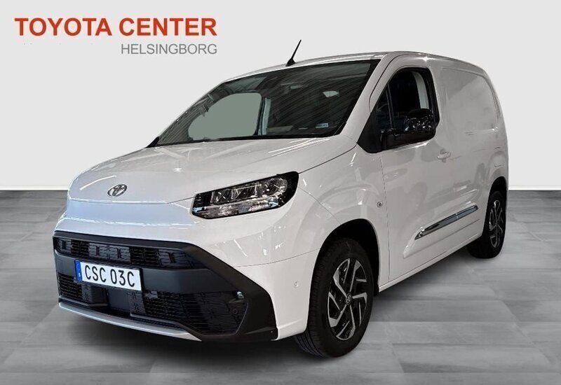 Vit Begagnad 2024 Toyota Proace City Van | 368 900 kr (Dyr) - Bild 1/4