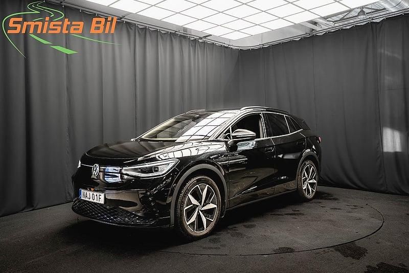Svart Begagnad 2023 VW ID.4 GTX SUV | 348 400 kr (Bra pris) - Bild 1/3