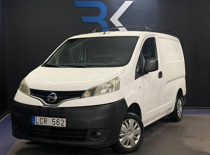 Vit Begagnad 2010 Nissan NV200 Van | 42 900 kr (Superpris) - Bild 1/4