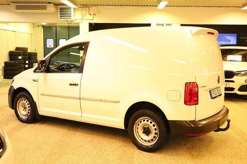Begagnad VW Caddy 102 HK (75 kW) 2018 Vit Minibuss