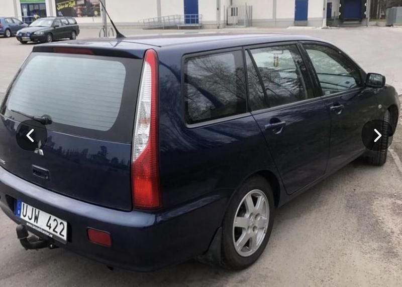 Blå Begagnad 2004 Mitsubishi Lancer Comfort Edition Kombi | 16 000 kr (Bra pris) - Bild 1/4