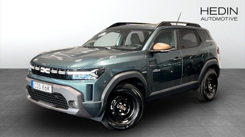 Grön (green) Begagnad 2025 Dacia Duster Extreme SUV | 314 900 kr (Bra pris) - Bild 1/4