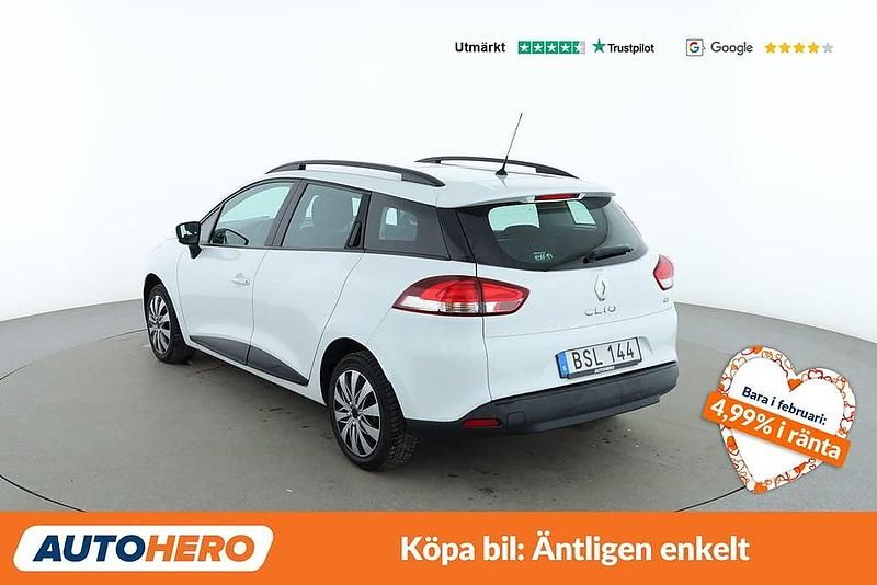 Begagnad Renault Clio GrandTour Zen 90 HK (66 kW) 2016 Vit Kombi