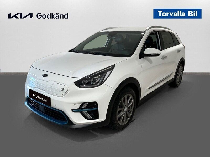Vit Begagnad 2021 Kia e-Niro Advance SUV | 289 900 kr (Marknadspris) - Bild 1/4