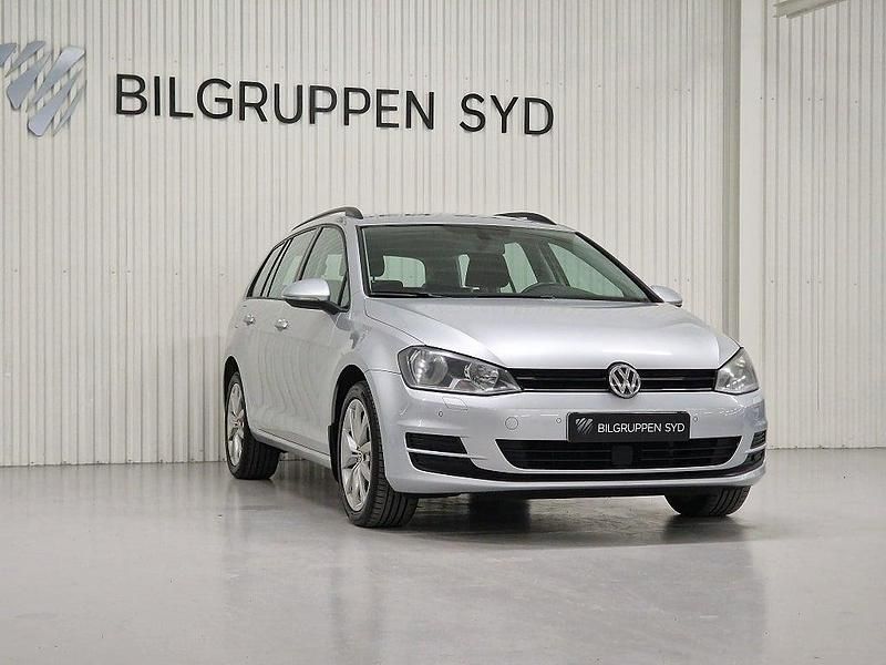 Begagnad VW Golf VII 122 HK (89 kW) 2014 Silver Kombi