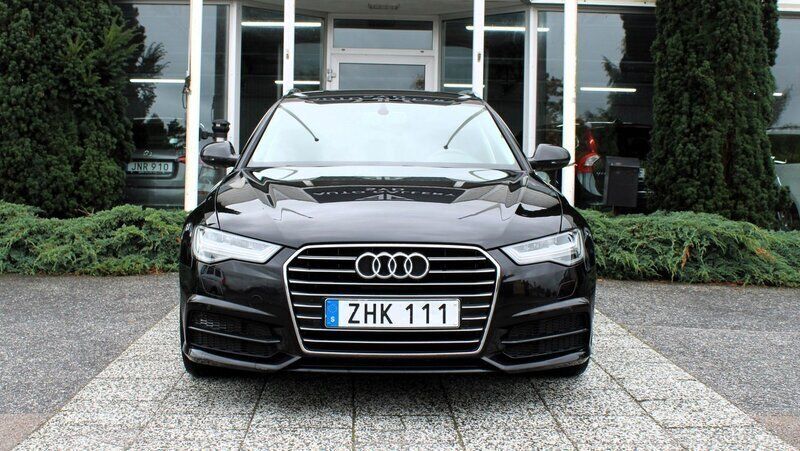 Svart Begagnad 2018 Audi A6 Ambition Kombi | 209 900 kr (Bra pris) - Bild 1/4