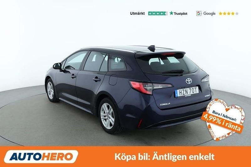 Begagnad Toyota Corolla 124 HK (91 kW) 2022 Mörkblå (blå) Kombi