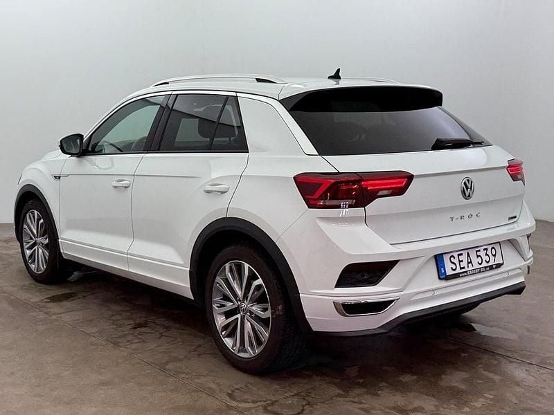 Begagnad VW T-Roc R-line 190 HK (139 kW) 2018 Vit SUV